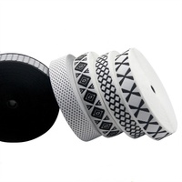 Bande de matelas jacquard personnalisée avec logo tissé pour bordure de matelas