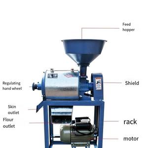 Machine à farine automatique Yunqingtech, petite machine à moudre les aliments pour animaux, moulin à farine de blé, maïs, haricots, céréales, moulin à farine multi-grains - Product Image 5