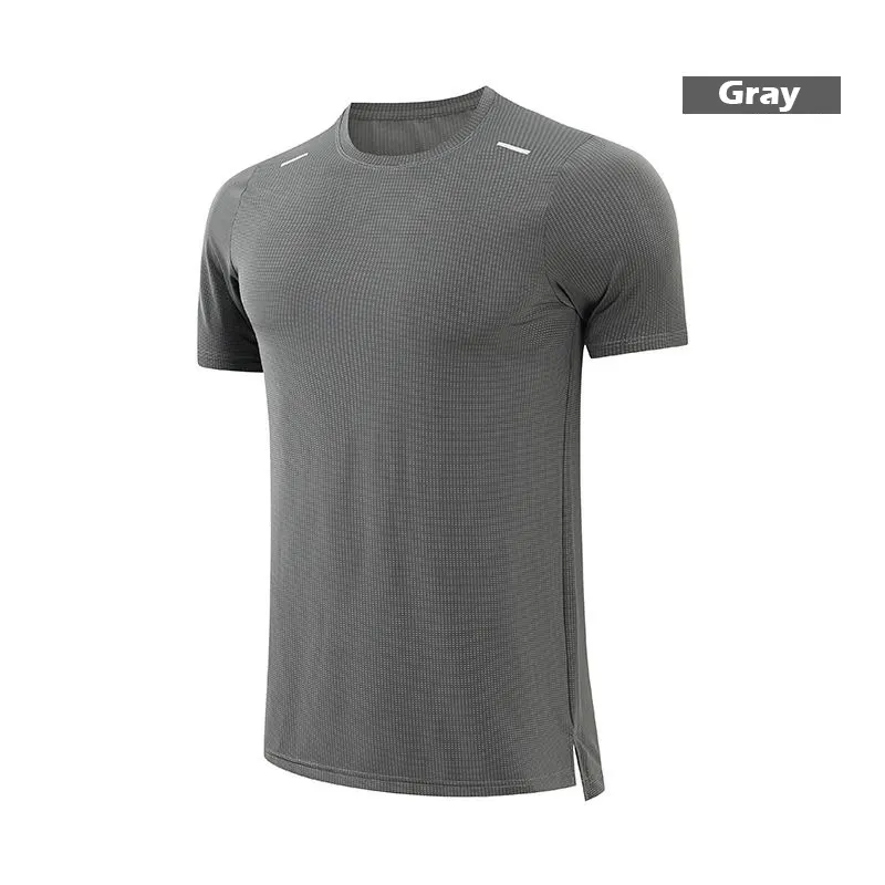 Training Gym Wear Custom Logo Athletic Shirt Men Quick Fit T Shirt Workout Shirts For Men Polyester Custom Sport Tshirt