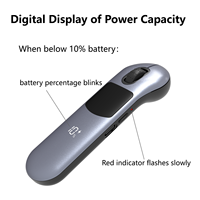 Souris laser multifonctionnelle 2,4 GHz, télécommande sans fil Bluetooth, pavé tactile, contrôleur de curseur pour téléphone, tablette, ordinateur portable, Smart TV