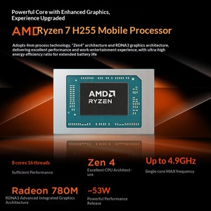 สำหรับ XiaoXin Pro14C2025 รุ่นใหม่ แล็ปท็อปขนาด 14 นิ้ว R7H255 24G 1T เมทัล SSD ภาษาอังกฤษ ปลั๊กแบบจีน แล็ปท็อป Ryzen R7H255 24G 1T - Product Image 4