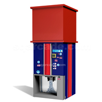 Distributeur automatique de glace en sac pour l'eau avec service d'emballage et de scellage automatique des sacs
