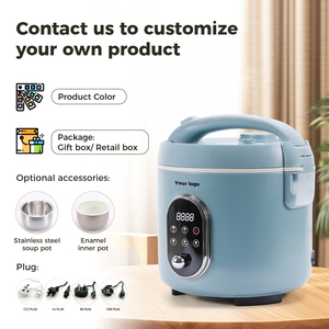 Appareil ménager 5 litres grande capacité cuiseur à riz multifonctionnel tout en un cuiseur 24 heures fonction préréglée cuiseur à riz - Product Image 4