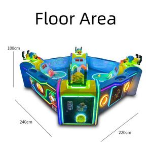 Pistola <span class=keywords><strong>de</strong></span> tiro <span class=keywords><strong>de</strong></span> agua <span class=keywords><strong>multijugador</strong></span>, máquina <span class=keywords><strong>de</strong></span> <span class=keywords><strong>juego</strong></span> <span class=keywords><strong>de</strong></span> Arcade que funciona con monedas, parque <span class=keywords><strong>de</strong></span> atracciones para interiores, piscina <span class=keywords><strong>de</strong></span> pesca, regalo que funciona con monedas - Product Image 3