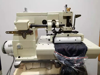 Machine à coudre à point de chaînette double à lit plat 33 aiguilles ST-1433P pour la couture de fronces
