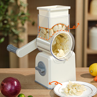 Groothandel Handmatige Multifunctionele RVS Fruit- & Groente Rasp/Snijder/Hakker met Eenvoudig Reinigbaar Ontwerp