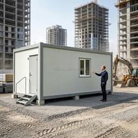 Contenedor Prefabricado de 20 pies/30 pies para Oficina, Casa Prefabricada de Bajo Costo y Rápido Montaje, Casa Ecológica Pequeña, Casas Temporales
