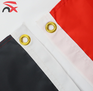 <span class=keywords><strong>Drapeau</strong></span> <span class=keywords><strong>Égyptien</strong></span> Personnalisé en Gros 3x5 Pieds en Polyester avec Œillets en Laiton - Product Image 2