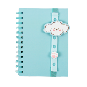 Mini Xách Tay <span class=keywords><strong>A6</strong></span> DIY Charms Ban Nhạc Đàn Hồi Máy Tính Xách Tay Dijes Para Agendas Floral Trống Tạp Chí Dễ Thương Văn Phòng Phẩm Bộ Quà Tặng - Product Image 4