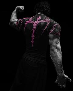 Maglietta da Allenamento Atletica da <span class=keywords><strong>Uomo</strong></span> ad Asciugatura Rapida, Alta Elasticità, Traspirante, Aderente per Palestra, Corsa e Workout - Product Image 3