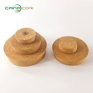 Frasco de vidrio personalizable al por mayor de fábrica con tapa de corcho, los tamaños y patrones se pueden personalizar para botellas de vino, tapón de botella - Product Image 2