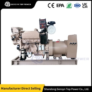 เครื่องกำเนิดไฟฟ้าดีเซลทางทะเลขนาดกะทัดรัด Gensyn Top Power CTP Yacht Preferred พร้อมระบบควบคุม Smartgen โครงสร้างฉนวนสองชั้น ลดเสียงรบกวน - Product Image 3