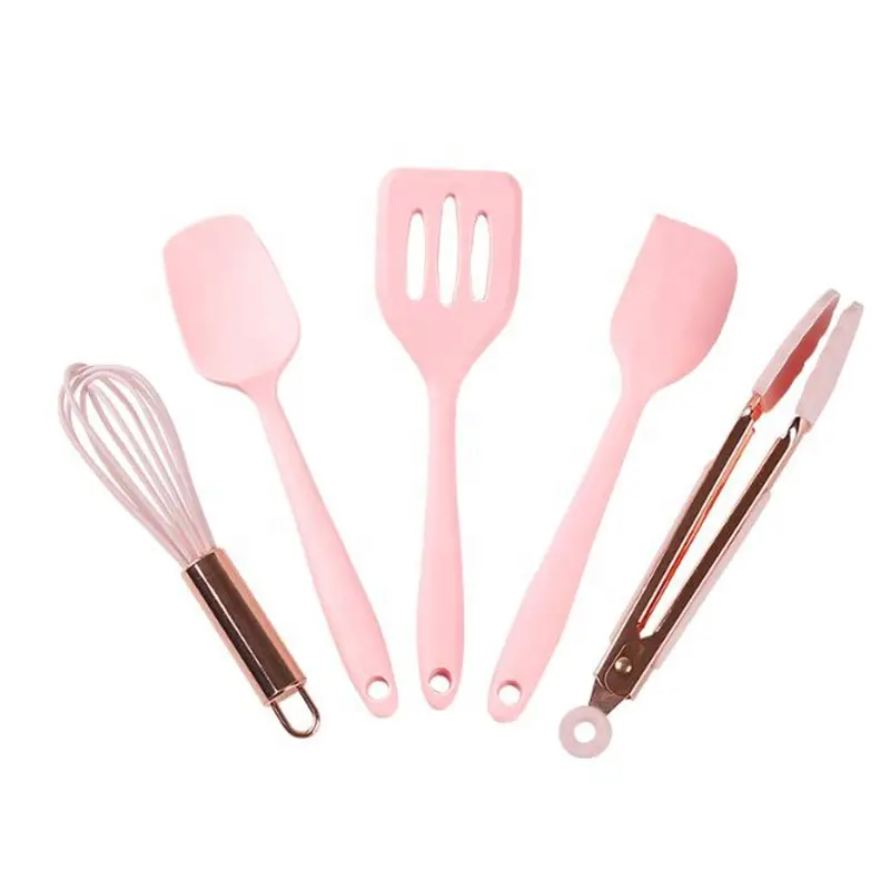 Food grade silicone colorato mini set da cucina