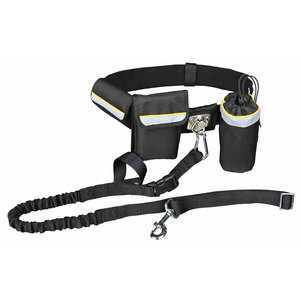 Trixie Canicross per cani a mani libere imbracatura collare e guinzaglio per animali domestici Premium per avventure attive - Product Image 1