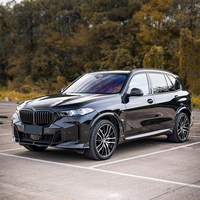 Kit carrosserie en fibre de carbone sèche pour BMW X5 G05 M Sport LCI 2024+ : Lame avant, diffuseur arrière, aileron de toit, accessoires automobiles
