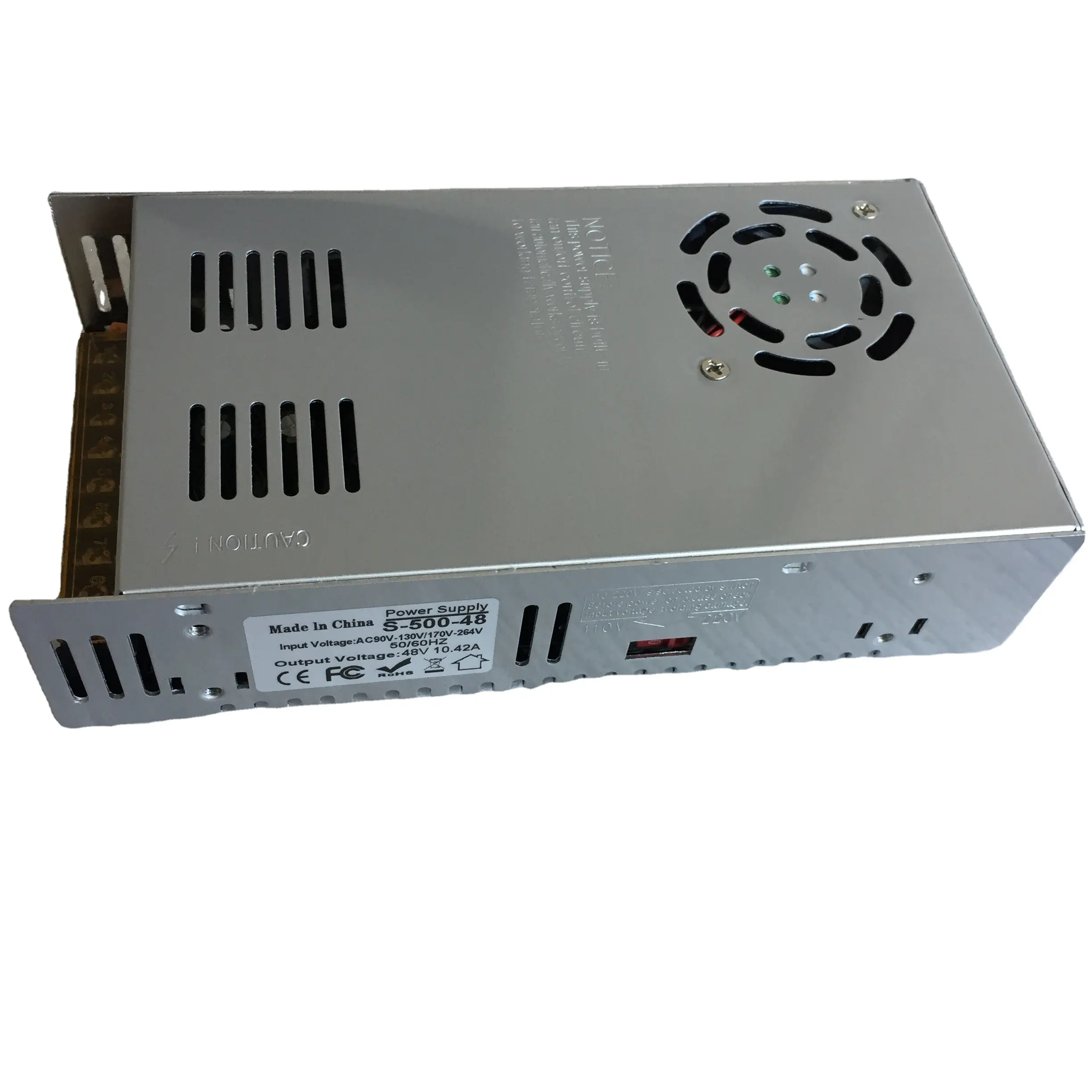 Penjualan terlaris PSU 500W Power Supply 48V Led Driver SMPS 60v 8.4a