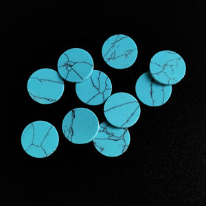 Ronde Synthetische <span class=keywords><strong>Turquoise</strong></span> Schijf 6Mm 8Mm 10Mm <span class=keywords><strong>12Mm</strong></span> Dubbele Platte Witte <span class=keywords><strong>Turquoise</strong></span> Kralen - Product Image 6