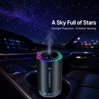 Diffuseur d'arômes pour voiture avec projection d'étoiles, 3 modes, sans alcool, sans danger pour les bébés, certifié RoHS ISO9001, vente en gros OEM