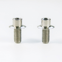 Usine personnalisée 304 écrous et boulons en acier inoxydable Kit M3 M4 M5 M6 vis avec tête ovale à six pans creux boulon à tête ronde