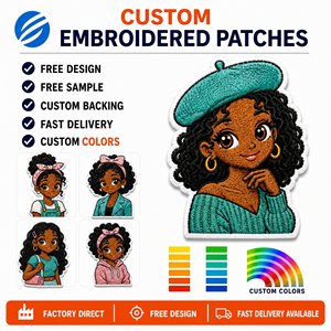 Parches de Diseño Bordados Personalizados al por Mayor con Diseño de <span class=keywords><strong>Betty</strong></span> <span class=keywords><strong>Boop</strong></span> para Ropa, Sombreros y Zapatos - Product Image 4
