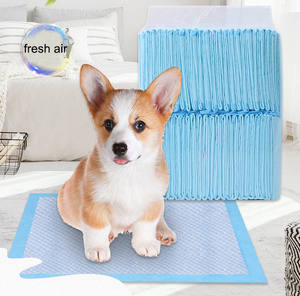 Gran oferta de fábrica, almohadillas de orina de secado rápido <span class=keywords><strong>para</strong></span> cachorros absorbentes gruesas impermeables 60x90, alfombrillas de entrenamiento desechables <span class=keywords><strong>para</strong></span> <span class=keywords><strong>perros</strong></span> - Product Image 3
