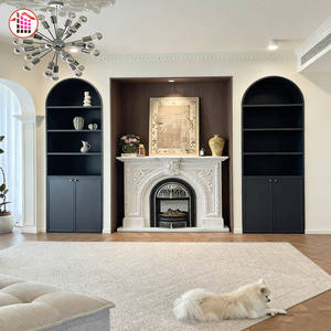 <span class=keywords><strong>Cheminée</strong></span> en marbre sculpté sur mesure en gros, cadre de <span class=keywords><strong>cheminée</strong></span> en <span class=keywords><strong>pierre</strong></span> naturelle <span class=keywords><strong>blanche</strong></span> avec décor en relief floral, <span class=keywords><strong>pierre</strong></span> naturelle <span class=keywords><strong>blanche</strong></span> - Product Image 6