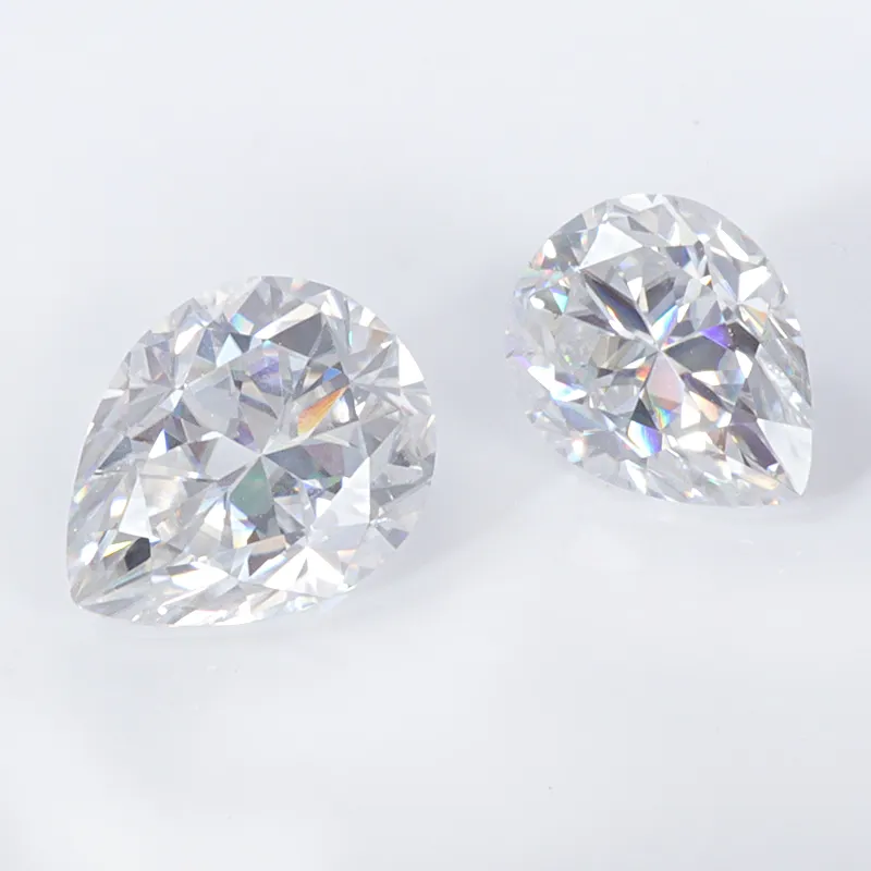 Nessun legame di arco GRA certificato disponibile bianco incolore allentato moissanite diamante da Provence Wuzhou