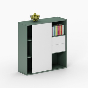 Armoire à dossiers en bois au design moderne pour la maison, la chambre, l'école, le bureau, le salon, avec tiroir - Product Image 1