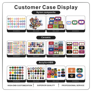 Fichas de Póker Personalizadas Monte Carlo, Fichas de Juego Compuestas con Denominaciones de $1, $5, $10, $20, $25, $50, $100, $500, $10000, 13g, 40mm - Product Image 4