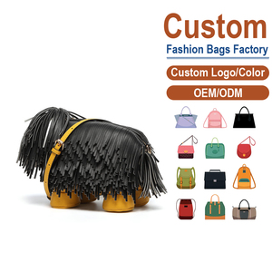 Novelty <b>Dog</b> Shaped Shoulder Bag Supplier Features Yellow Feet And Adjustable Strap - Product Image 1