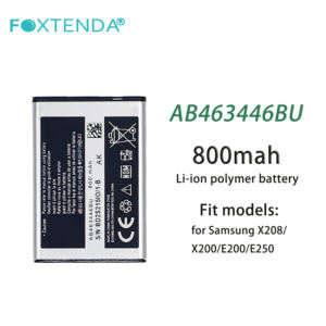 Vente chaude Li-ion Batterie Téléphone Batterie AB463446BU 800mah pour <span class=keywords><strong>Samsung</strong></span> X208/X200/E200/<span class=keywords><strong>E250</strong></span> - Product Image 2