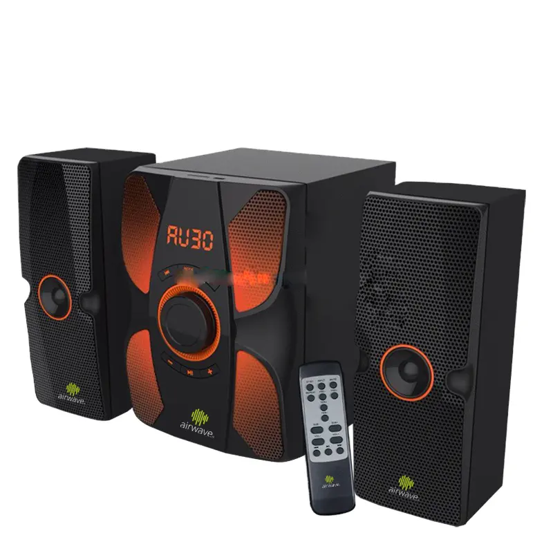 2.1CH High Quality Led Surround Sound Super Bass Subwoofer Home Theatre System Support USB/SD/FM Bluetooth Speakers