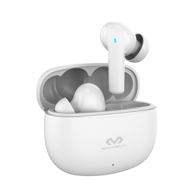 Miccell Wholesale ANC ENC Noise Cancelling TWS Earbuds with Digital Display JL Chipset Long Play Time IPX4 Waterproof