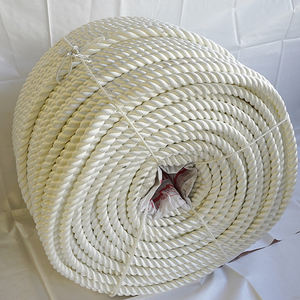 Corde blanche 25mm * 220m de brin de la couleur 3 de basse élongation douce durable pour la sécurité de emballage de bride - Product Image 2
