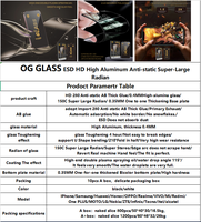 Protection d'écran en verre trempé 9H HD transparente, anti-choc, anti-traces de doigts, pliable, pour tous les téléphones mobiles – Approvisionnement direct usine
