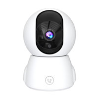 Caméra domestique Tuya sécurité intelligente sans fil Wifi télécommande panoramique haute définition Vision nocturne Cmos Cloud Mini