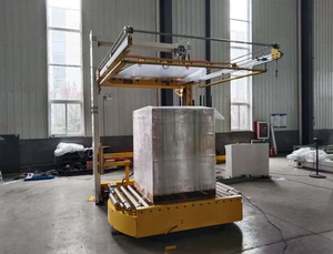 Machine d'emballage automatique de palettes avec film de protection supérieur - Product Image 5