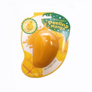 Bán buôn Halal 3D xoài hương vị vui Jelly lột lớn kích thước bình thường xoài hình Gummy kẹo - Product Image 1