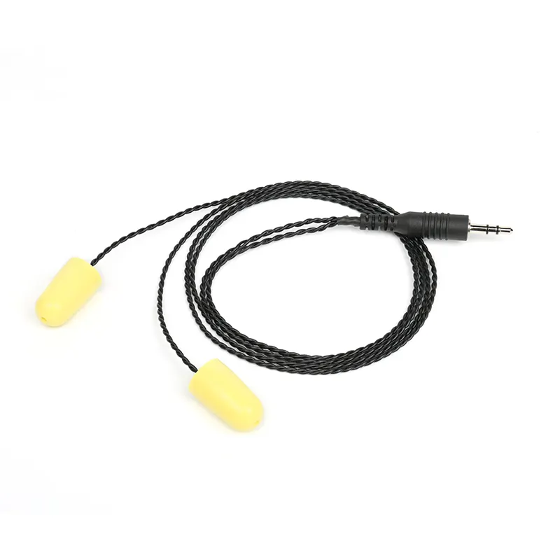 E-46-3.5S2/SC earbud busa seimbang, Earphone pengurang kebisingan untuk balap dua arah komunikasi Radio