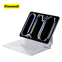 Nueva Funda con Teclado Magnético para iPad de 10.9 Pulgadas, 10.ª Generación, A16, con Retroiluminación LED Inalámbrica, TPU, Panel Táctil