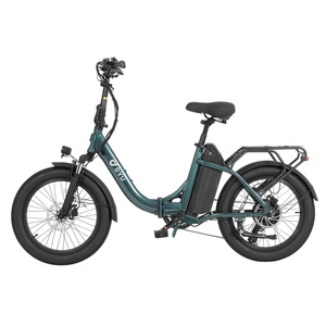 EU UK Warehouse 20 Inch Fat Tire <b>Electric</b> <b>Bike</b> for Adults Cargo Rack Lithium Battery Aluminum Alloy City <b>Electric</b> Bicycle - Product Image 5