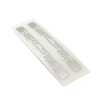 Étiquette électronique transparente UHF 915MHZ RFID 9640, étiquette RFID longue portée résistante aux UV pour le contrôle d'accès des véhicules