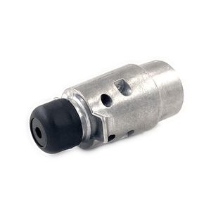 Autokins-Piezas de remolque de metal, carcasa de aluminio de 7 vías, enchufe de remolque de metal de 7 pines con tuerca, tensión de 12V - Product Image 2