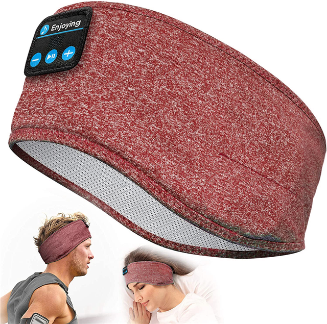 Ultra Thin Wholesale Wireless Bt 5.0 Music Sleep Headphones Jogging Yoga Insomnia Travel Sleeping Music Headband