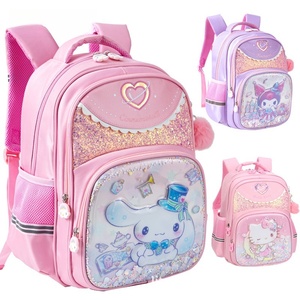 My Melody Cute <span class=keywords><strong>Sac</strong></span> à <span class=keywords><strong>dos</strong></span> d'école à la mode pour les étudiants Matériau Oxford avec doublure en nylon Fermeture à glissière pour les promotions - Product Image 5