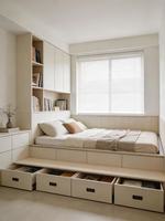 Meubles de chambre à coucher modernes sur mesure, armoire en bois, 5+ tiroirs, casiers de bureau pour hôtel