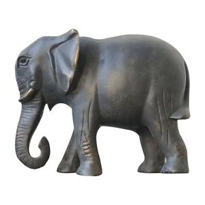 Escultura de Elefante de Bronce, Figura Realista, Decoración Artística para Oficina, Regalo de Inauguración de Casa - Product Image 4