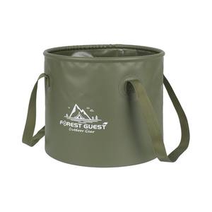 Bassin de stockage d'eau pliable portatif de seau de <span class=keywords><strong>Camping</strong></span> pliable pour le lavage de voiture de pêche de randonnée en plein air - Product Image 4