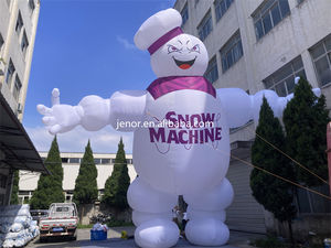 33ft Publicidad Gigante Inflable <span class=keywords><strong>Stay</strong></span> <span class=keywords><strong>Puft</strong></span> Inflable Marshmallow Hombre Personaje de dibujos animados - Product Image 2