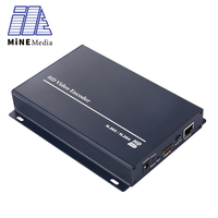 Codificador de Video IPTV HDMI H.265/H.264, Dispositivo de Transmisión en Vivo, Funciona con Wowza, YouTube